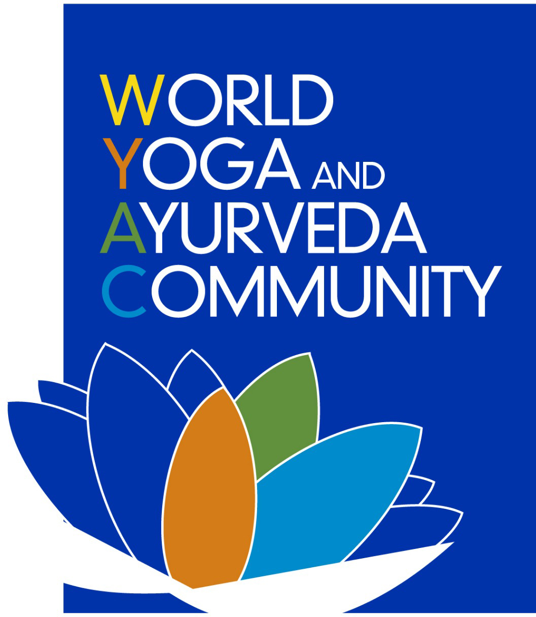 world yoga ayurveda community logo